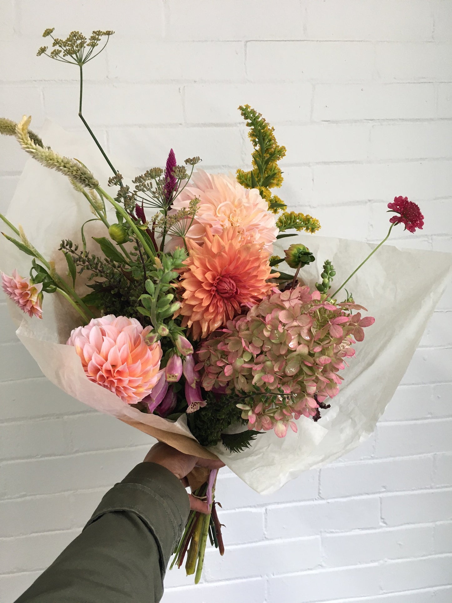 Designer's Choice Wrapped Bouquet