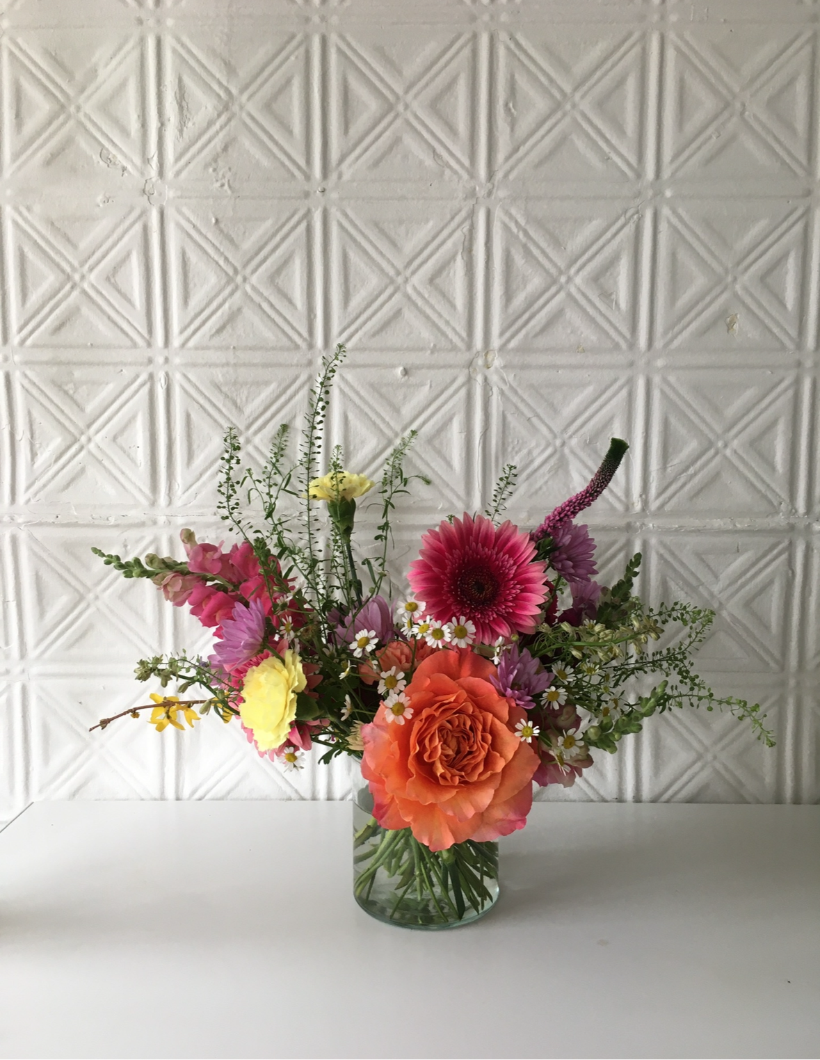 Spring arrangement workshop at Super Bien!