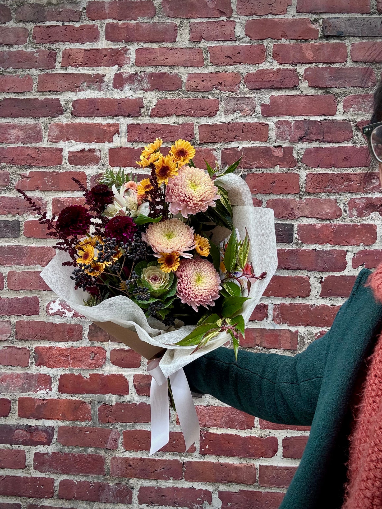 Designer's Choice Wrapped Bouquet