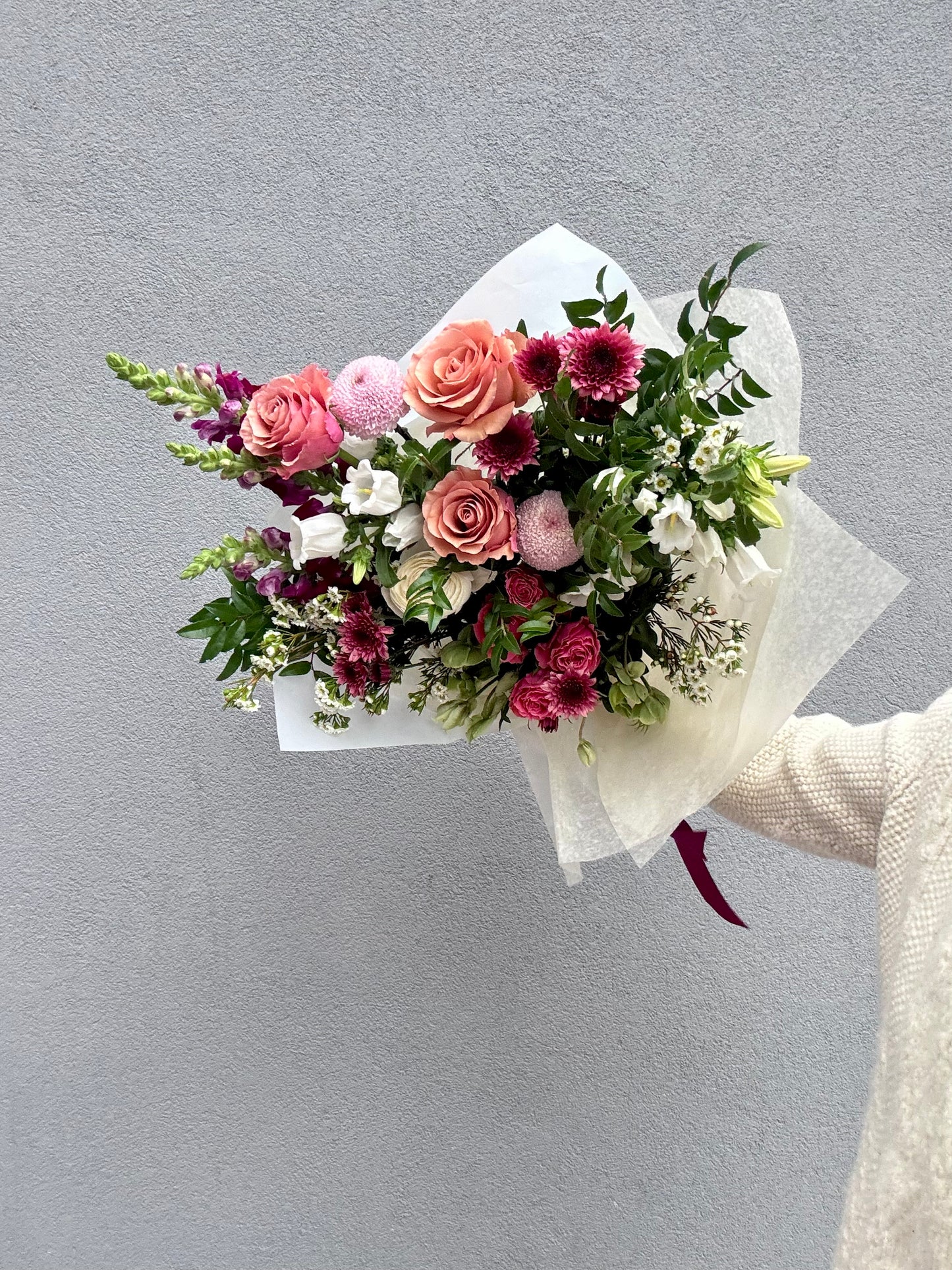 Designer's Choice Wrapped Bouquet