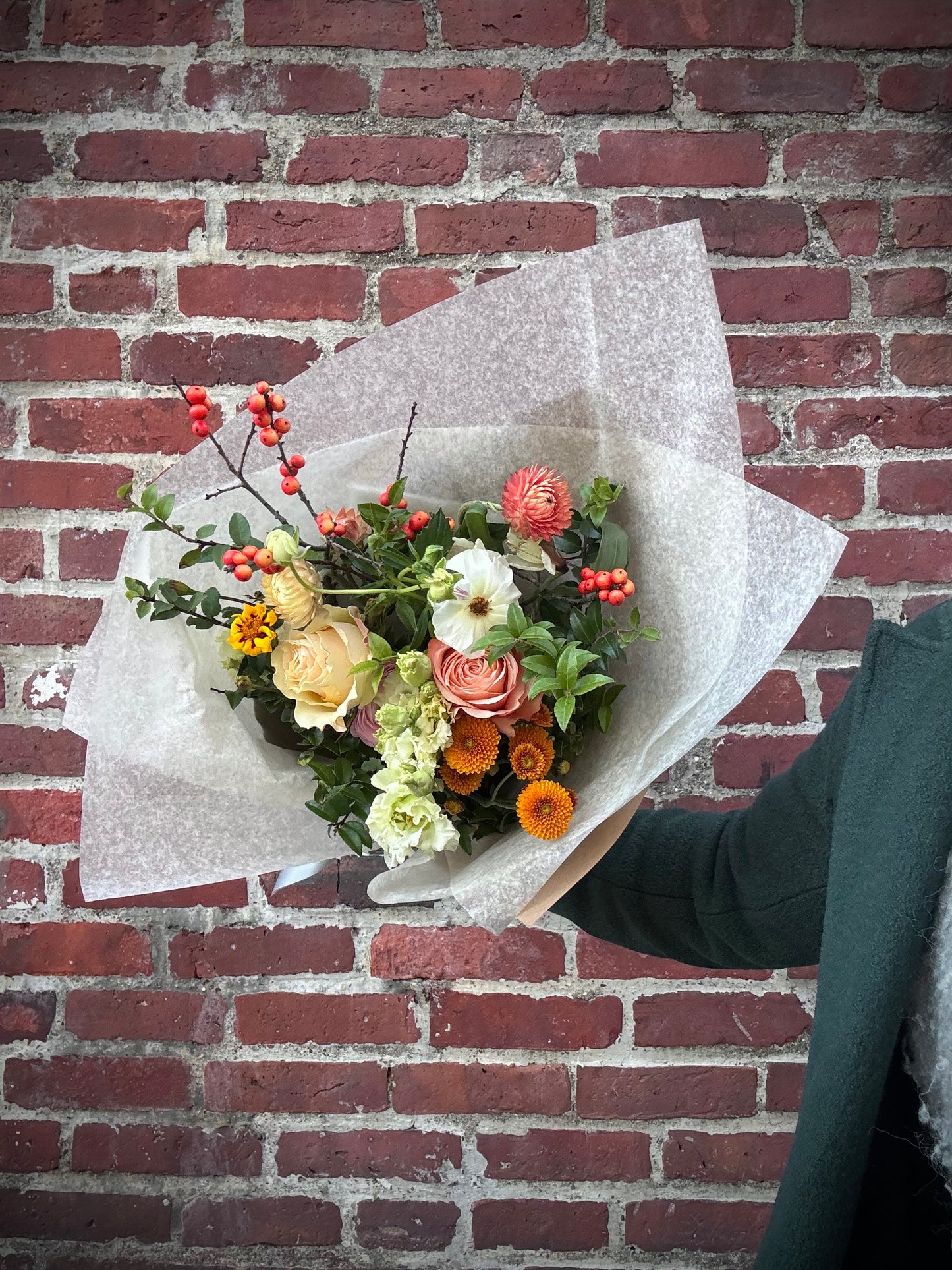 Designer's Choice Wrapped Bouquet